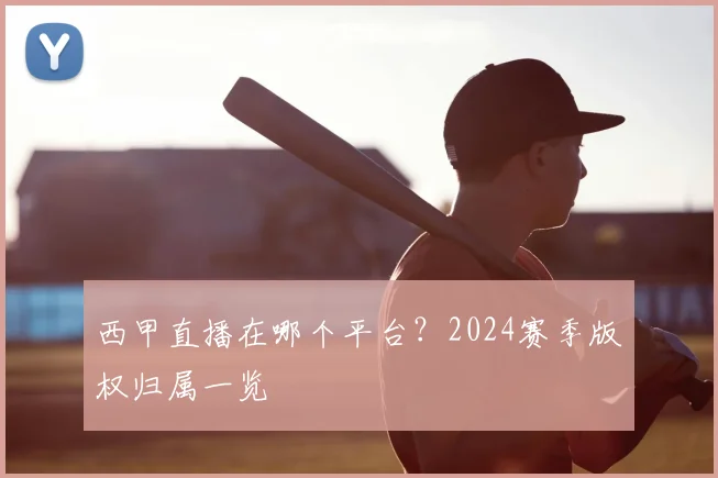 西甲直播在哪个平台？2024赛季版权归属一览